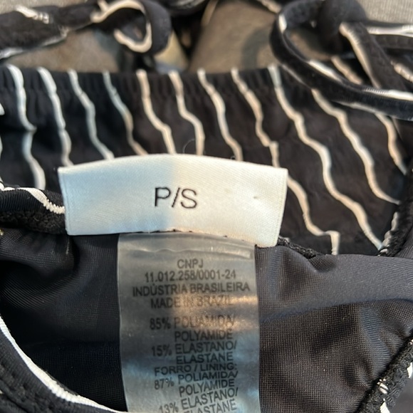 🔹 Amir Slama Black and White Monokini - Picture 6 of 8